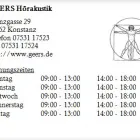 Unternehmen 1 Bild GEERS HÖRAKUSTIK Hörgeräteakustiker am Konstanz BW