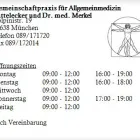 Unternehmen 1 Bild GEMEINSCHAFTPRAXIS FÜR ALLGEMEINMEDIZIN SATTELECKER UND DR. MED. MERKEL Ärzte am München BY