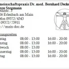 Unternehmen 1 Bild GEMEINSCHAFTSPRAXIS DR. MED. BERNHARD DECKE UND MAREN STEGMANN Ärzte am Erlenbach Am Main BY
