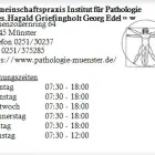 Unternehmen 1 Bild GEMEINSCHAFTSPRAXIS INSTITUT FÜR PATHOLOGIE DRES.HARALD GRIEFINGHOLT GEORG EDEL U.W. Ärzte am Münster NW