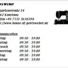 Unternehmen 1 Bild GERRY WEBER Textil, Bekleidung Einzelhandel am Konstanz BW