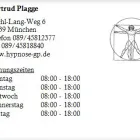 Unternehmen 1 Bild GERTRUD PLAGGE Ärzte am München BY