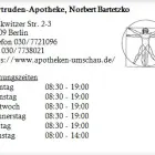 Unternehmen 1 Bild GERTRUDEN-APOTHEKE, NORBERT BARTETZKO Gesundheitsdienste am Berlin BE