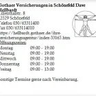 Unternehmen 1 Bild GOTHAER VERSICHERUNGEN IN SCHÖNEFELD DAVE HELLBARDT Versicherung am Schönefeld BB