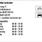 Unternehmen 1 Bild GROBBINS LACKCENTER Werkstätten (Pkw) am Wallenhorst NI