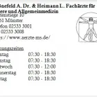 Unternehmen 1 Bild GRÖNEFELD A. DR. & HEIMANN L. FACHÄRZTE FÜR INNERE UND ALLGEMEINMEDIZIN Ärzte am Münster NW