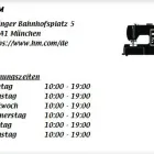 Unternehmen 1 Bild H&M Wohnaccessoires Einzelhandel am München BY