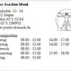 Unternehmen 1 Bild HANS-JOACHIM MUNK Ärzte am Siegen NW