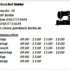 Unternehmen 1 Bild HÄNTZSCHEL ILONKA Textilbearbeitung, Textilverarbeitung am Berlin BE