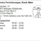 Unternehmen 1 Bild HELVETIA VERSICHERUNGEN, BOSCH ALBERT Versicherung am Uhldingen-Mühlhofen BW