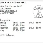 Unternehmen 1 Bild HENRY FRICKE-WAGNER Ärzte am Zwickau SN