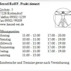 Unternehmen 1 Bild HERZEL ROLF F. PRAKT.TIERARZT Ärzte am Rottendorf BY