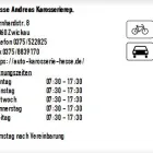 Unternehmen 1 Bild HESSE ANDREAS KAROSSERIEREP. Kfz-Lackierereien, Kfz-Beschriftungen am Zwickau SN