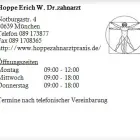 Unternehmen 1 Bild HOPPE ERICH W. DR.ZAHNARZT Ärzte am München BY