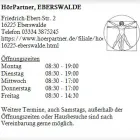 Unternehmen 1 Bild HÖRPARTNER, EBERSWALDE Hörgeräteakustiker am Eberswalde BB