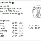 Unternehmen 1 Bild HÖRZENTRUM MOGG Hörgeräteakustiker am Uhldingen-Mühlhofen BW
