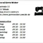 Unternehmen 1 Bild HOUSE OF GERRY WEBER Textil, Bekleidung Einzelhandel am Bünde NW