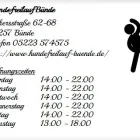 Unternehmen 1 Bild HUNDEFREILAUF BÜNDE Unterhaltung am Bünde NW