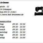 Unternehmen 1 Bild HUT BRÖMME Produktion und Vertrieb von Textil/Bekleidung am Erlangen BY