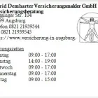 Unternehmen 1 Bild INGRID DEMHARTER VERSICHERUNGSMAKLER GMBH VERSICHERUNGSBERATUNG Versicherung am Augsburg BY