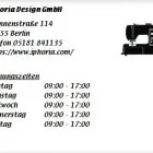 Unternehmen 1 Bild IPHORIA DESIGN GMBH Produktion und Vertrieb von Textil/Bekleidung am Berlin BE