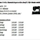 Unternehmen 1 Bild JEANS FRITZ HANDELSGESELLSCHAFT FÜR MODE MBH Textil, Bekleidung Einzelhandel am Bünde NW