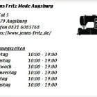 Unternehmen 1 Bild JEANS FRITZ MODE AUGSBURG Textil, Bekleidung Einzelhandel am Augsburg BY