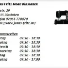 Unternehmen 1 Bild JEANS FRITZ MODE DINSLAKEN Textil, Bekleidung Einzelhandel am Dinslaken NW