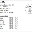 Unternehmen 1 Bild JOSEF HÖGL Optiker am München BY