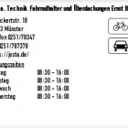 Unternehmen 1 Bild JOSTA. TECHNIK FAHRRADHALTER UND ÜBERDACHUNGEN ERNST BLUME Kfz und Fahrrad Handel und Hersteller am Münster NW