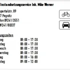 Unternehmen 1 Bild KFZ INSTANDSETZUNGSSERVICE INH. MIKE WERNER Werkstätten (Pkw) am Pegnitz BY