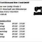 Unternehmen 1 Bild KIK TEXTILIEN UND NON-FOOD GMBH Textil, Bekleidung Einzelhandel am Neustadt Am Rübenberge NI