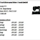 Unternehmen 1 Bild KIK TEXTILIEN UND NON-FOOD GMBH Textil, Bekleidung Einzelhandel am Augsburg BY