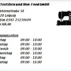 Unternehmen 1 Bild KIK TEXTILIEN UND NON-FOOD GMBH Textil, Bekleidung Einzelhandel am Leipzig SN
