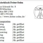 Unternehmen 1 Bild KINDERKLINIK DRITTER ORDEN Kliniken und Krankenhäuser am München BY