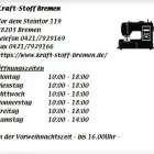 Unternehmen 1 Bild KRAFT-STOFF BREMEN Textilbearbeitung, Textilverarbeitung am Bremen HB