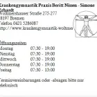 Unternehmen 1 Bild KRANKENGYMNASTIK PRAXIS BERITT NISSEN - SIMONE ERHARDT Ärzte am Bremen HB