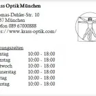 Unternehmen 1 Bild KRASS OPTIK MÜNCHEN Optiker am München BY