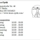 Unternehmen 1 Bild KRASS OPTIK Optiker am Berlin BE