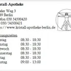 Unternehmen 1 Bild KRISTALL-APOTHEKE Gesundheitsdienste am Berlin BE