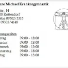 Unternehmen 1 Bild KUNZE MICHAEL KRANKENGYMNASTIK Ärzte am Rottendorf BY