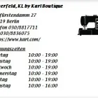 Unternehmen 1 Bild LAGERFELD, KL BY KARL BOUTIQUE Textil, Bekleidung Einzelhandel am Berlin BE