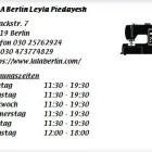 Unternehmen 1 Bild LALA BERLIN LEYLA PIEDAYESH Textil-Dienstleitungen, Bekleidung-Dienstleistungen am Berlin BE
