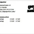 Unternehmen 1 Bild LAPÀPORTER Produktion und Vertrieb von Textil/Bekleidung am Berlin BE