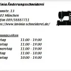 Unternehmen 1 Bild LAVINIA ÄNDERUNGSSCHNEIDEREI Textilbearbeitung, Textilverarbeitung am München BY