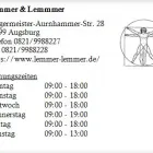 Unternehmen 1 Bild LEMMER & LEMMMER Optiker am Augsburg BY