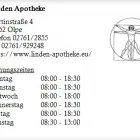 Unternehmen 1 Bild LINDEN APOTHEKE Gesundheitsdienste am Olpe NW