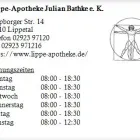 Unternehmen 1 Bild LIPPE-APOTHEKE JULIAN BATHKE E. K. Gesundheitsdienste am Lippetal NW