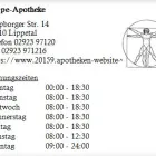 Unternehmen 1 Bild LIPPE-APOTHEKE Gesundheitsdienste am Lippetal NW