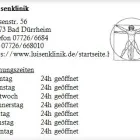Unternehmen 1 Bild LUISENKLINIK Ärzte am Bad Dürrheim BW